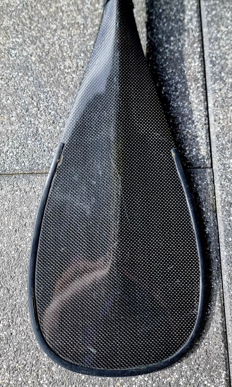 Gommoni, kayak & canoe: Makai-Carbon-SUP-Paddel / einteilig / Länge fix 196cm – Usato da Gempenach venduto da olli1975 3