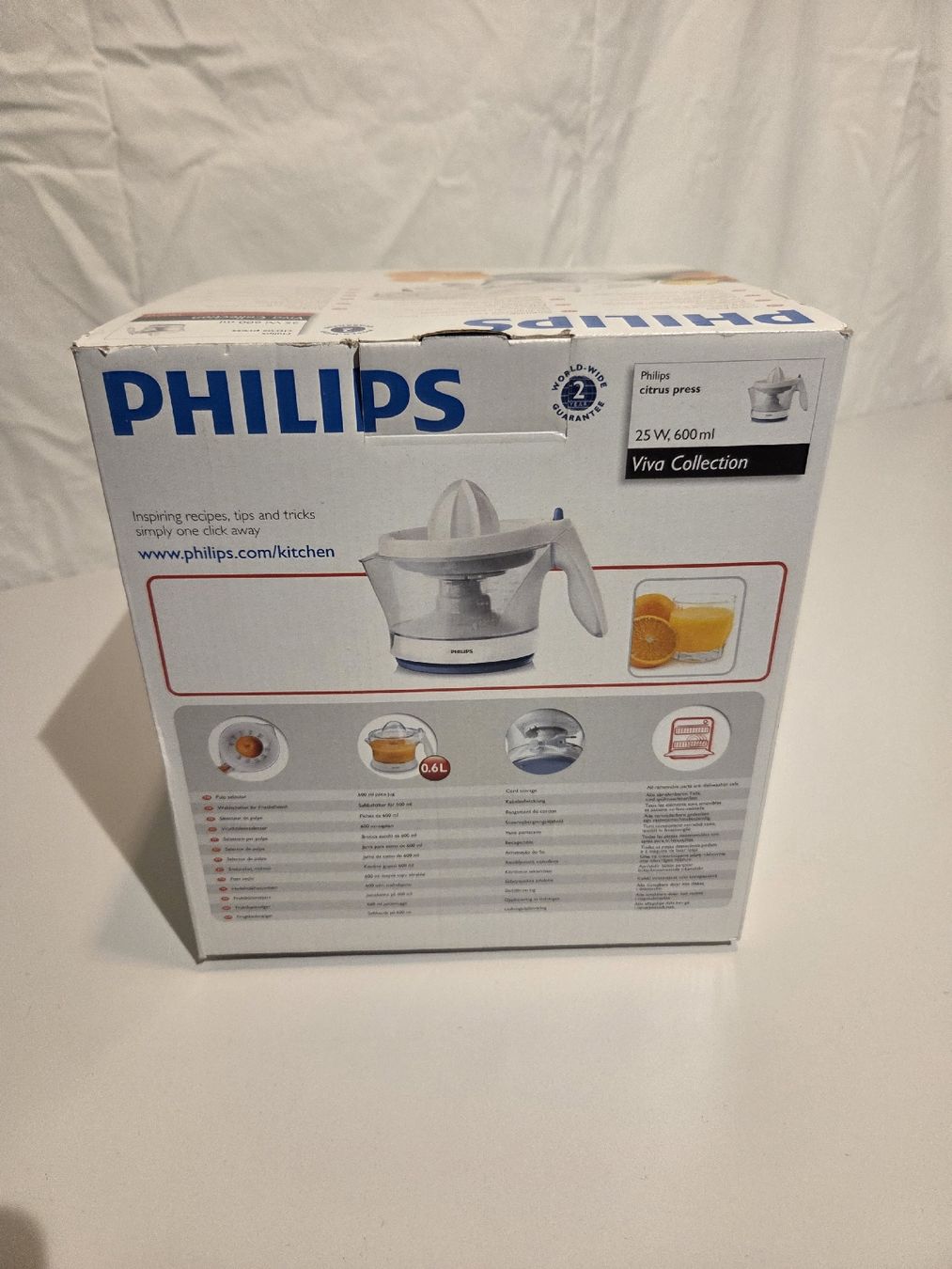 Philips Elettrodomestici da cucina: Philips Entsafter Viva Collection – Nuovo e nell'imballaggio originale da Niederrohrdorf venduto da micodeal 2