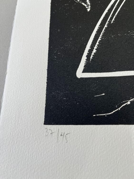 Holzschnitte: Thomas Zindel ist ein Schweizer Grafiker, HOLZSCHNITT SIG. – Gebraucht aus Gersau von grafik-kunst 4