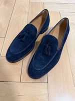 Massimo Dutti Mokassins Blau Gr. 42
