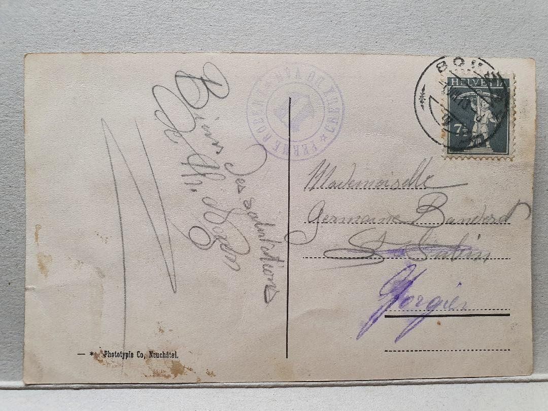 Cartoline postali: CREUX-DU-VAN    -  Ferme Robert - 1913 – Usato da Delémont venduto da Domdom1 1