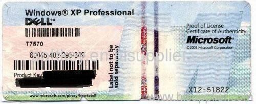 Microsoft Software: XP Home, Prof. oder Mediacenter Lizenz – Gebraucht aus Stettlen von Bigjm 1