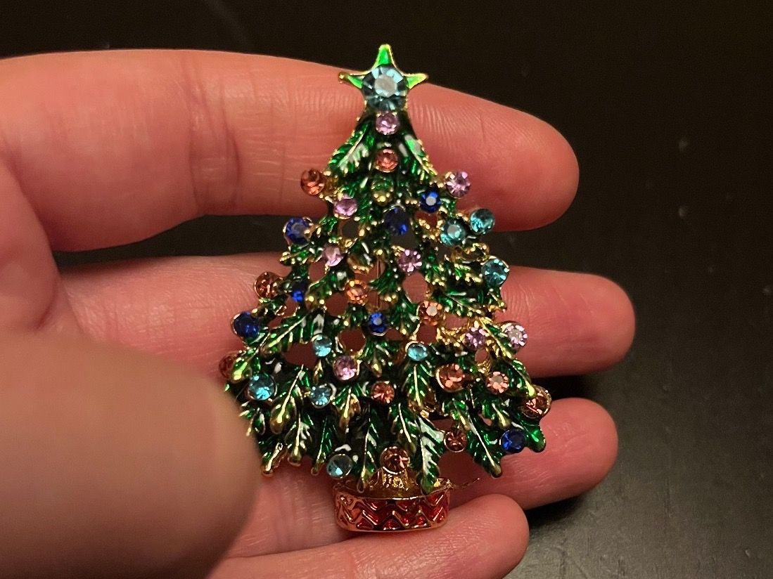 Spille & Fermagli: Brosche Christbaum ( Weihnachtsbaum) – Nuovo (secondo la descrizione) da Gams venduto da Mariawicca 4