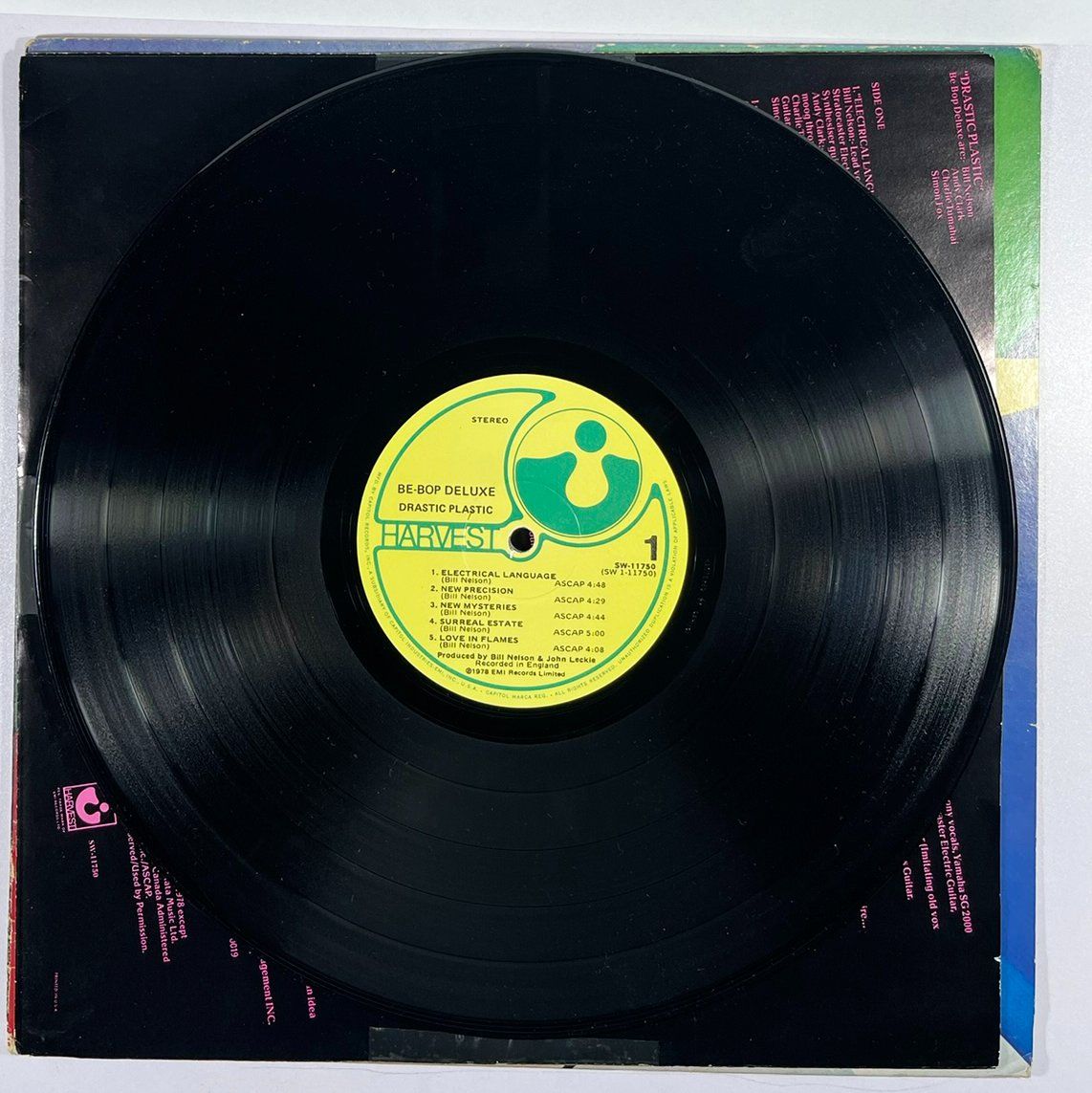 Vinyles: LP: BE-BOP DELUXE - Drastic Plastic (1978) – D'occasion à Frenkendorf par Yard-Sale-2000 3