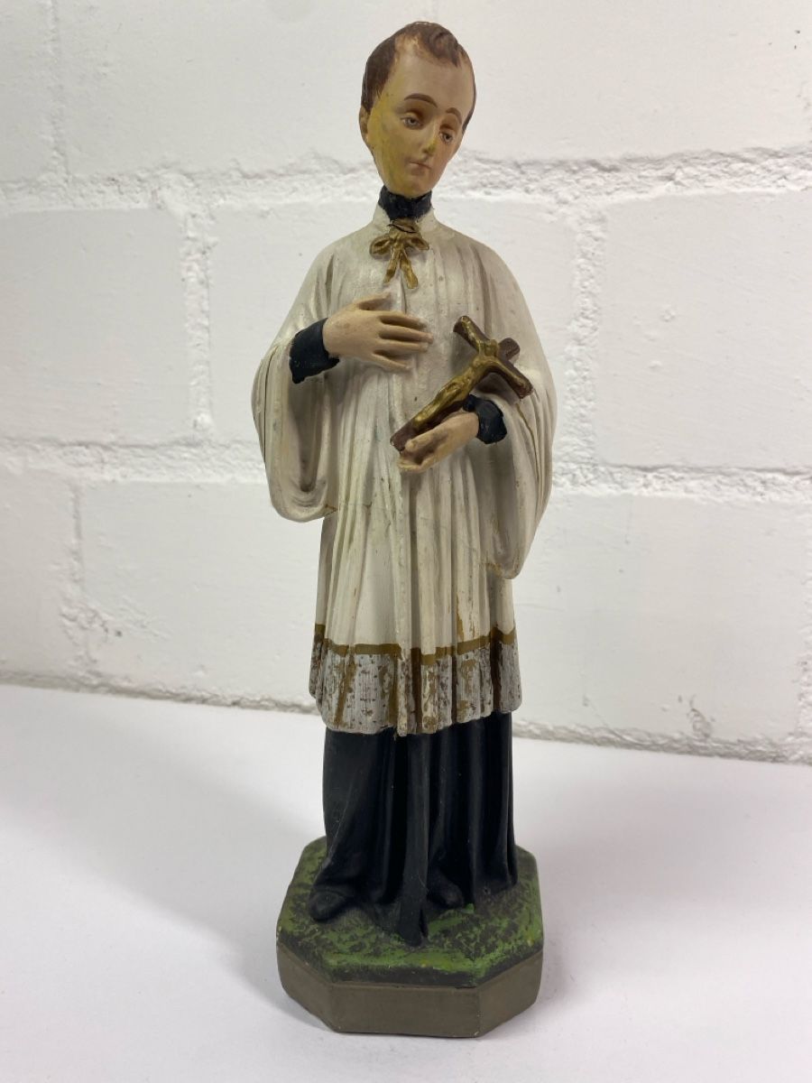 Figuren: Heiliger Aloisius Figur Vintage – Gebraucht aus sursee von trilli-tralli