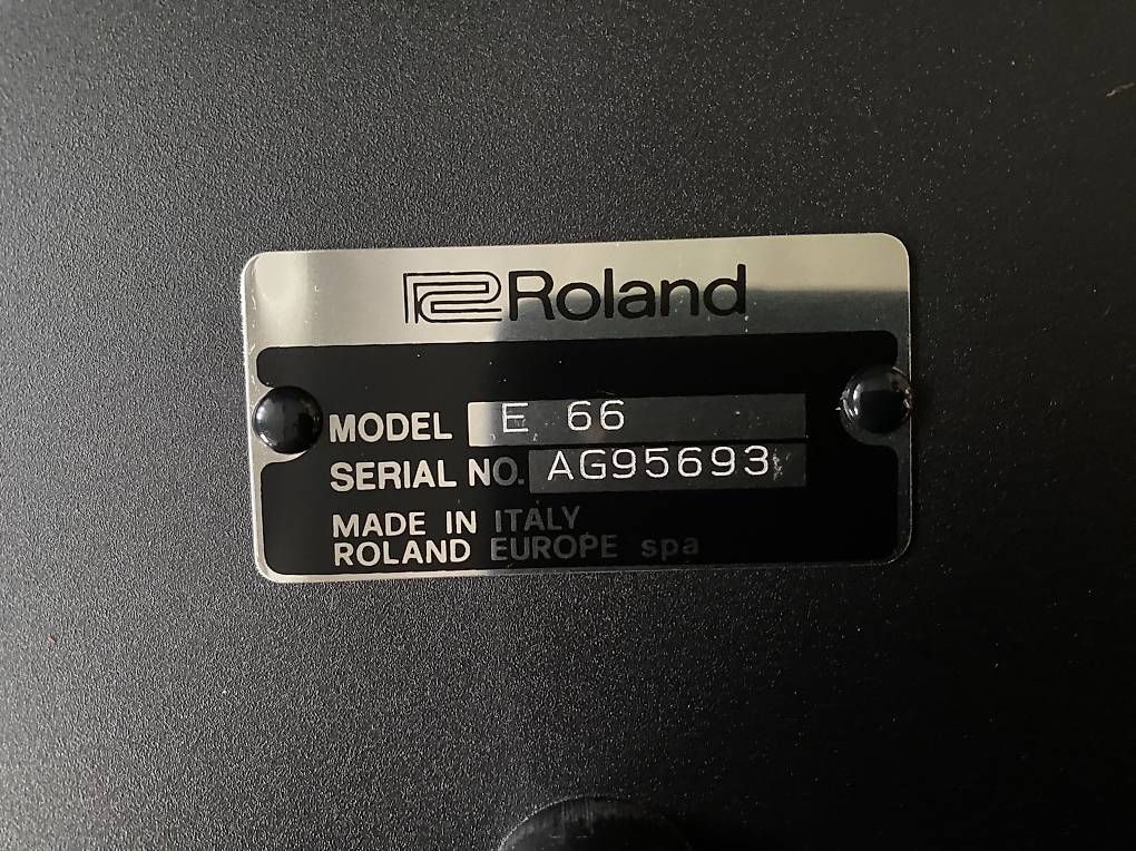 Musikinstrumente: Roland E66 Intelligent Synthesizer – Gebraucht aus Rupperswil von rekej 4