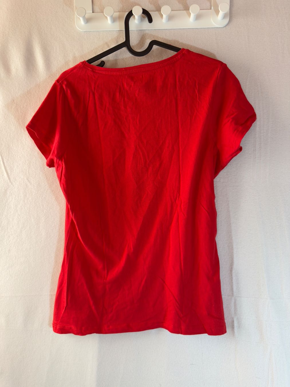 Primark T-shirt: Rotes T-Shirt von Primark Gr. 40 – Usato da Grosswangen venduto da second_hand_dress 6