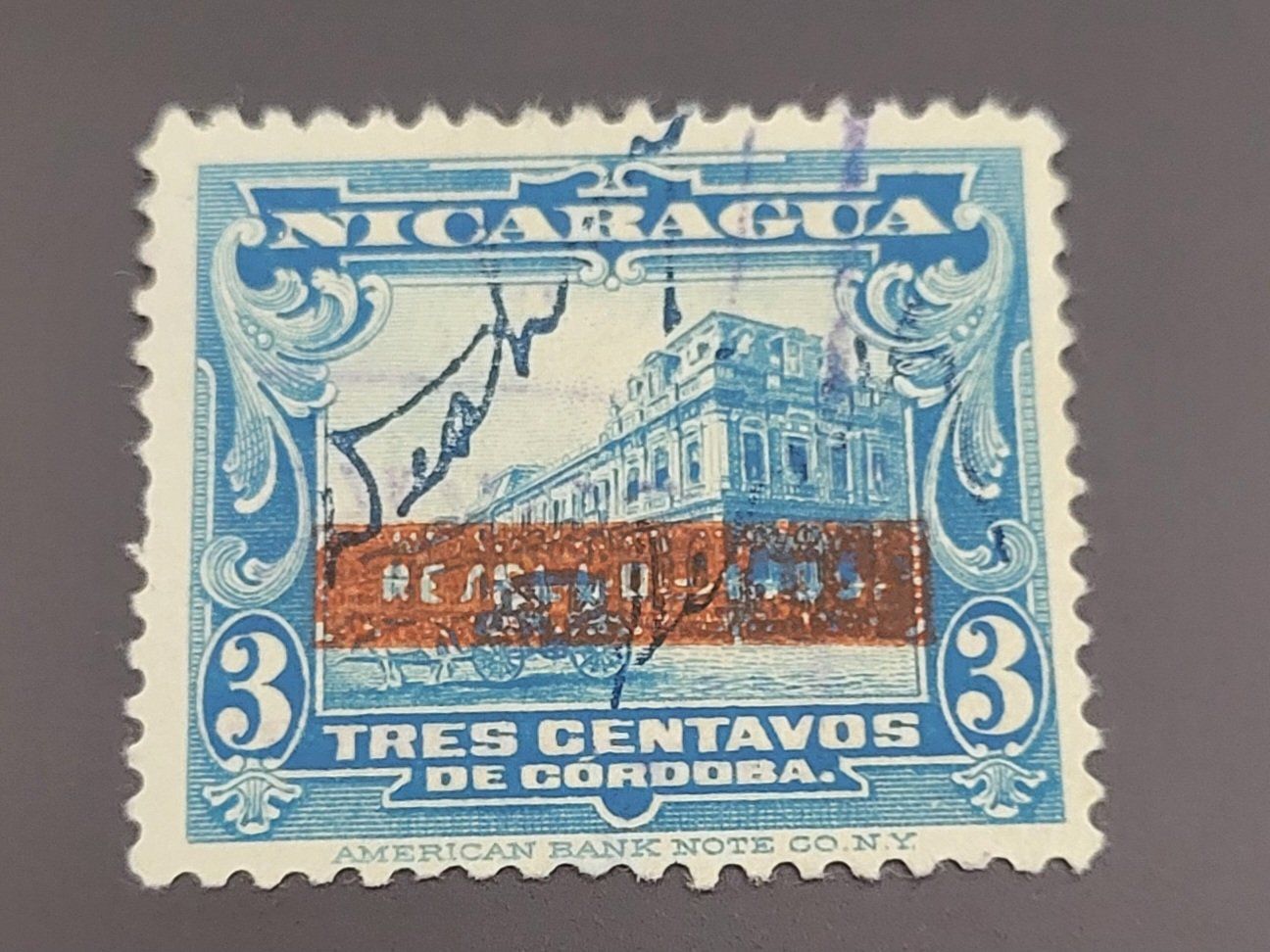Tutti i francobolli: Nicaragua 1935 briefmarke – Usato da St Gallen venduto da Stampsalshobby