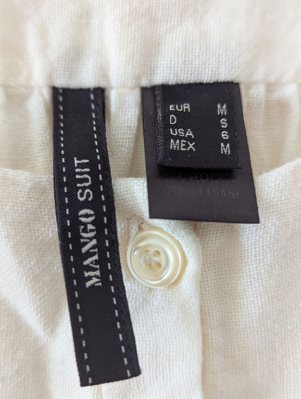 Mango Camicette: Leinenbluse, Mango Suit, Grösse 38 – Nuovo (secondo la descrizione) da Zofingen venduto da Droni_A 5