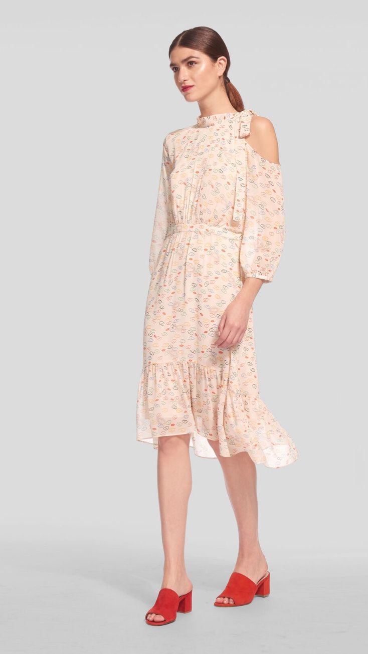 Vestiti: Whistles summer dress 38 lips – Usato da Blonay venduto da jam_f2y7 1
