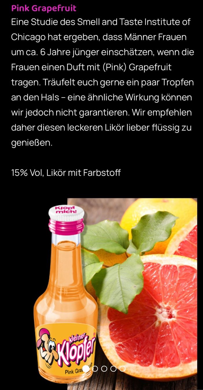 Bevande alcoliche: Kleiner Klopfer Fun Mix 25 Shots, 5 Sorten – Nuovo e nell'imballaggio originale da Basel venduto da Seifehuesli 2