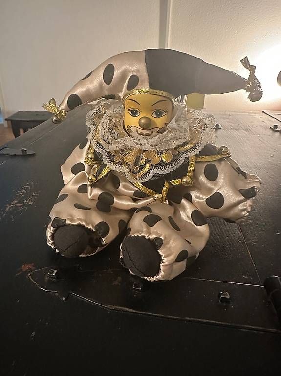 Bambole: Harlekin / Vintage Sammlerpuppe – Usato da Zürich venduto da Faetze0