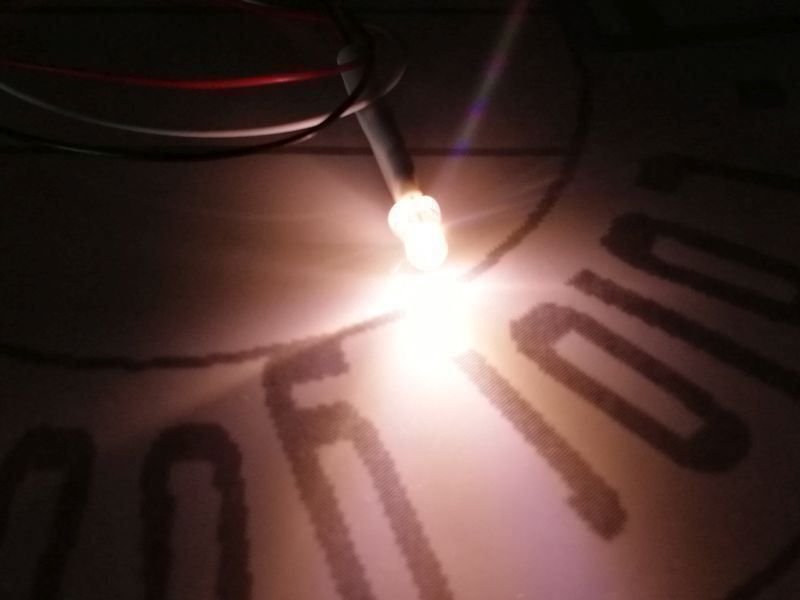 Componenti elettronici: DUO-LED 3mm rot/warmweiss verkabelt – Nuovo (secondo la descrizione) da Luzern venduto da Salefactory 4