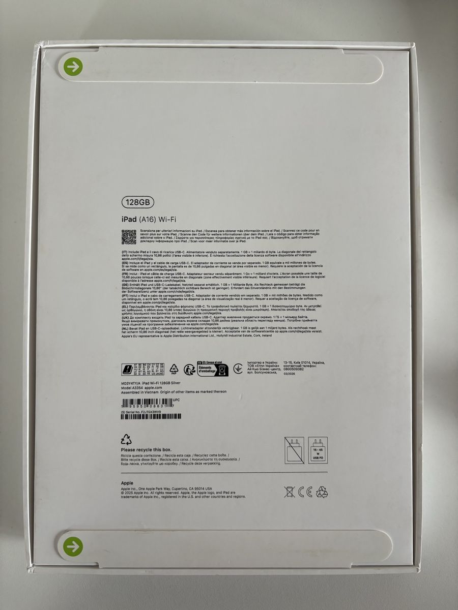 Apple Tablet PC: iPad (A16) 128GB – Neu und originalverpackt aus Othmarsingen von lin_828x
