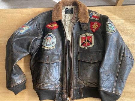 Avirex Vintage bomberjacke G1 Klasse