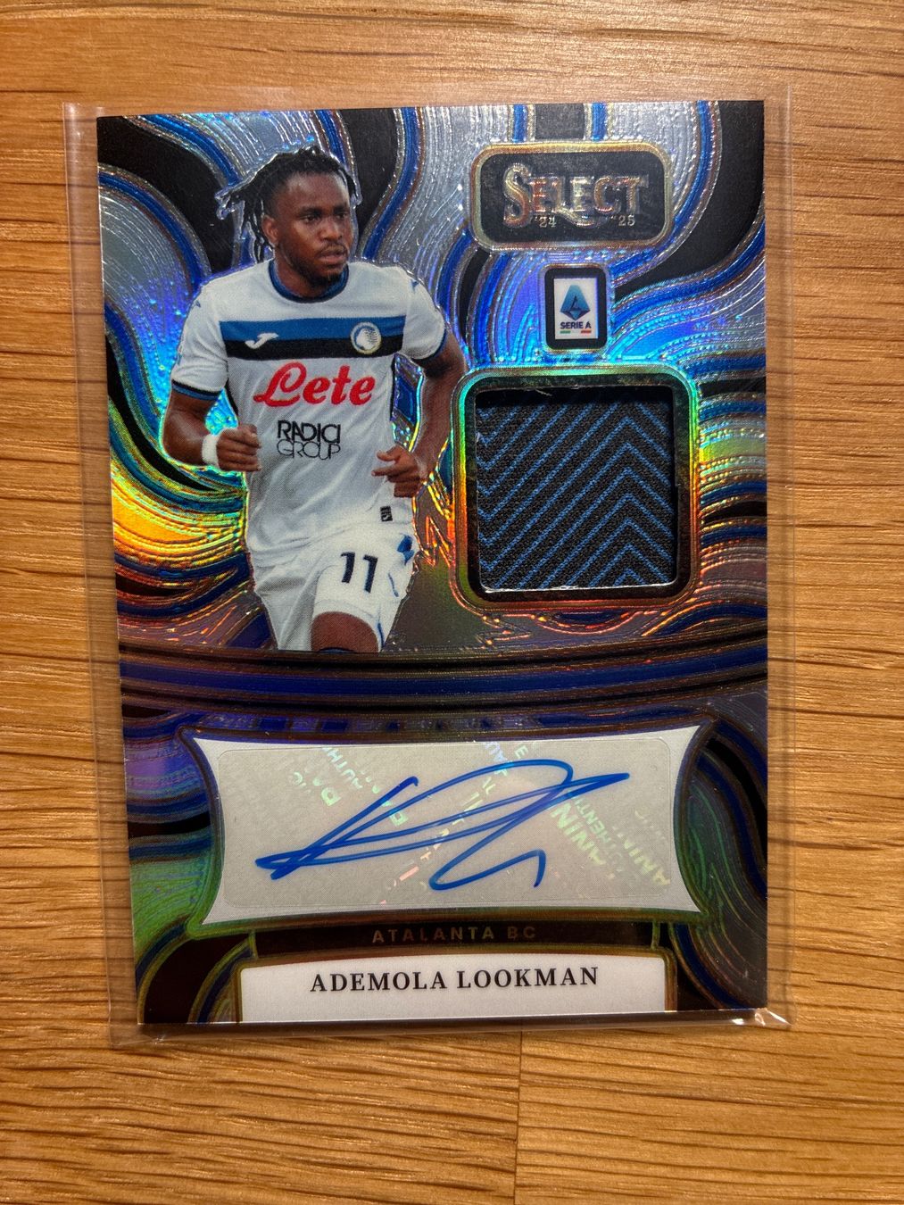 Topps Carte collezionabili: Panini Select Ademola Lookman Atalanta Patch-Auto – Usato da Wangenried venduto da Garagara