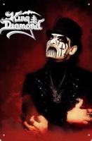 King Diamond Blechschild Metal Rock Band