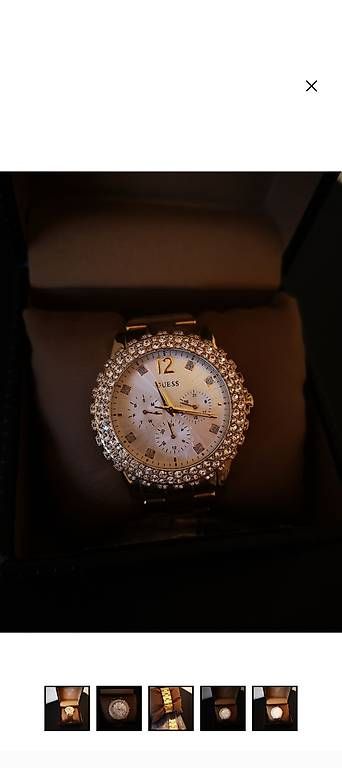 Guess Uhren: Guess Uhr gold mit Steinen – Gebraucht aus Ebikon von isa_xjb2 1
