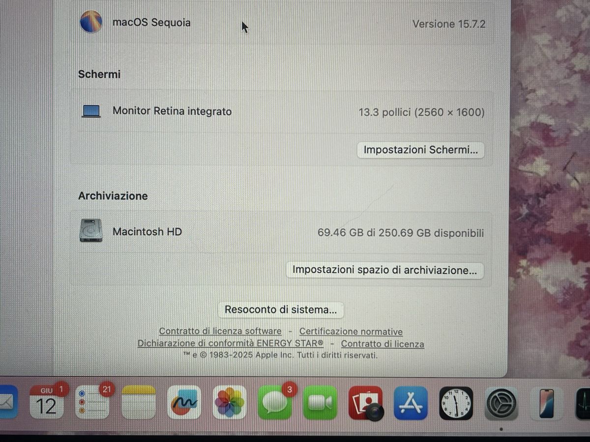Apple Notebook: Macbook Pro 13” 2019, avec Touchbar – Usato da Crissier venduto da vivivoo 8