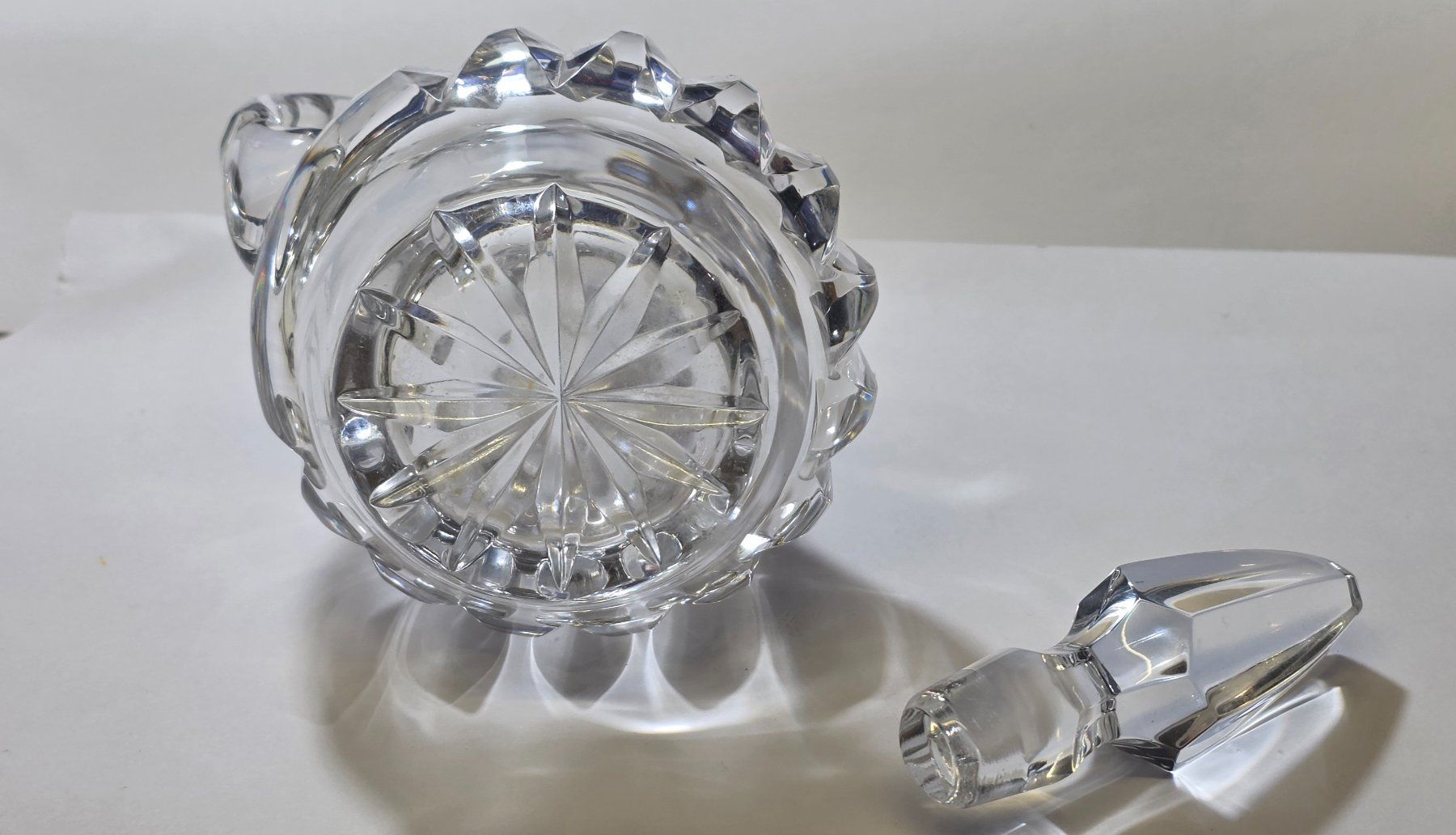 Caraffe: Antike Karaffe Bleikristall 800 Silber, Liqueurkaraffe – Usato da Zürich venduto da spin23 9