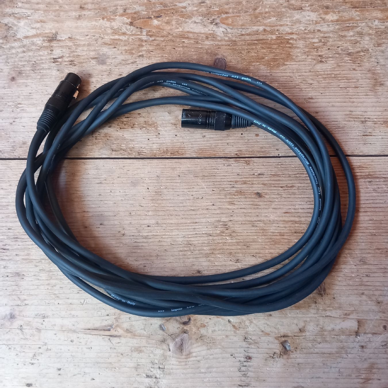 Cavi: Mikrofonkabel XLR schwarz 6 Meter – Usato da Ebnat-Kappel venduto da blazzi 1