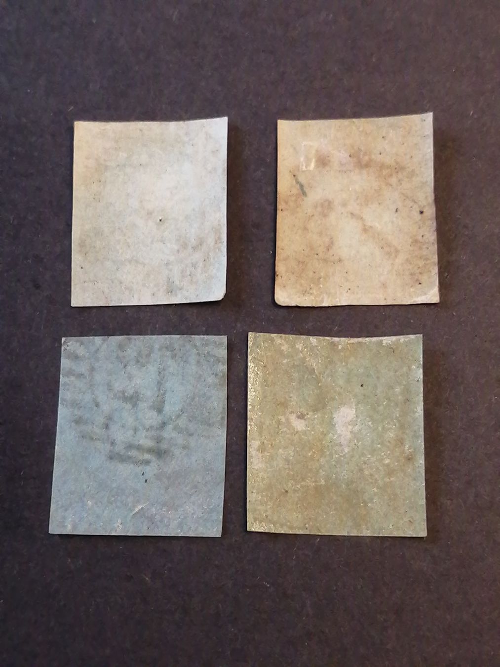 Tous les timbres: 4mal One Penny Red 1841  – D'occasion à Happerswil par tschergi 1