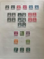 Alte Briefmarken Sammlung Dänemark, Raritäten ab 1933