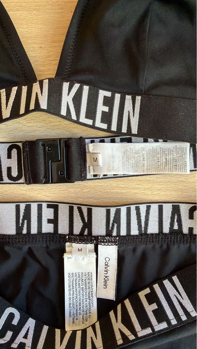 Calvin Klein Badekleider & Bikinis: CALVIN KLEIN BLACK BIKINI SET – Neu (gemäss Beschreibung) aus Puplinge von yav_9r9f 1