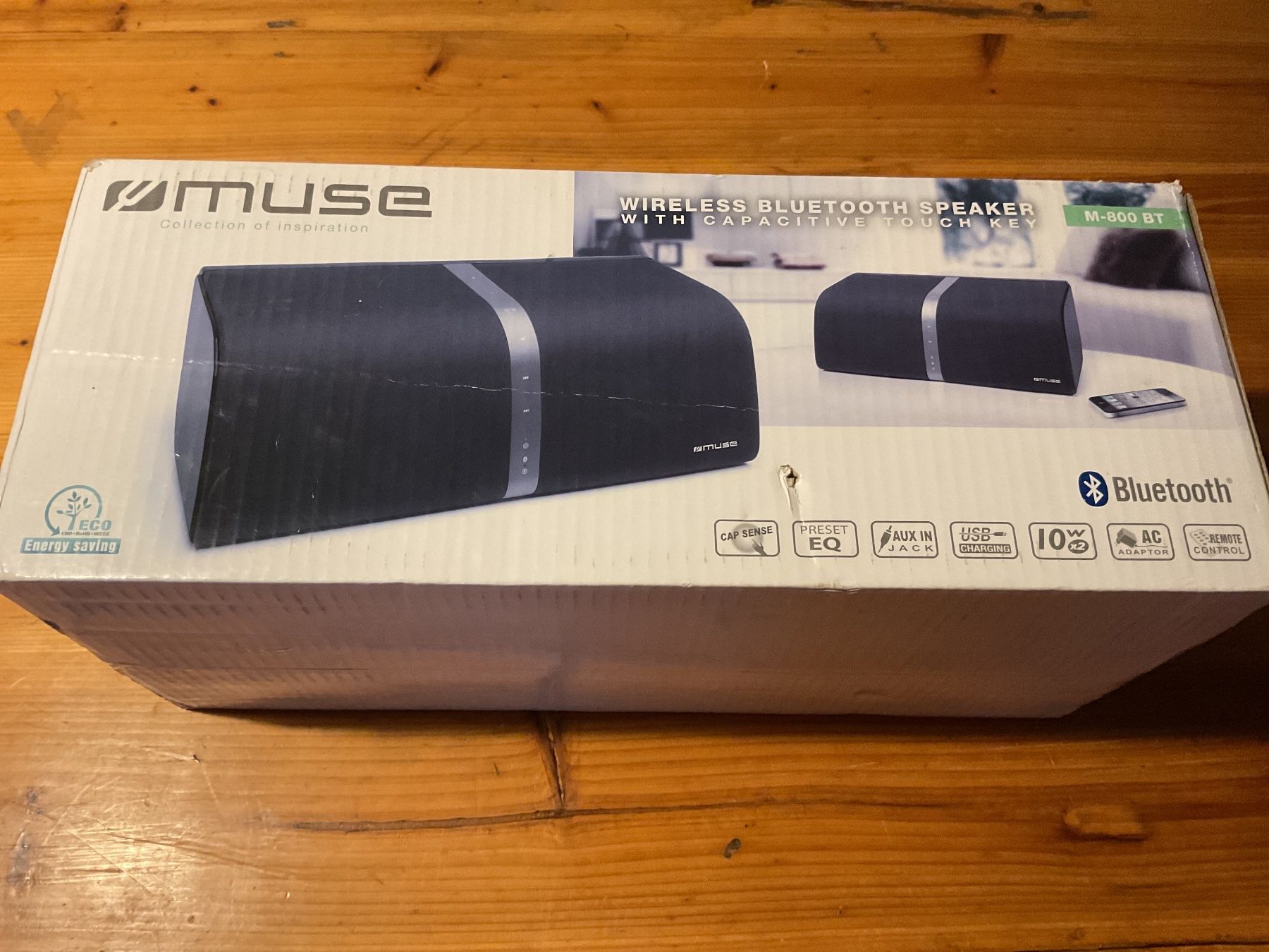 Casse acustiche: Muse M-080 BT Bluetooth Lautsprecher - Super Sound! – Nuovo e nell'imballaggio originale da Uster venduto da Hotelliquidation