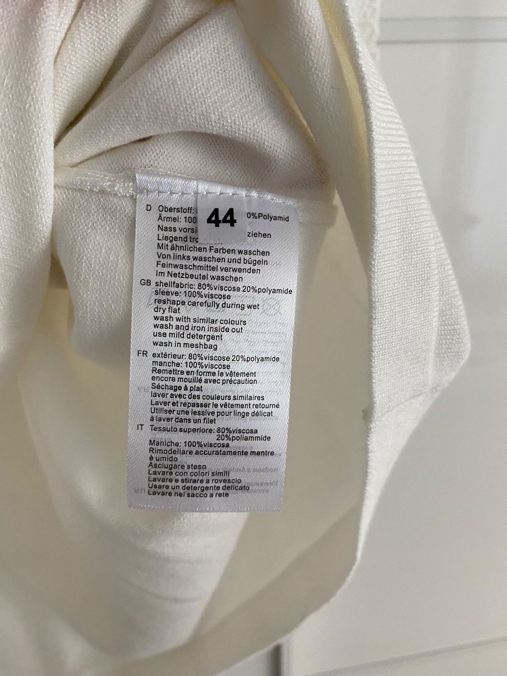 Pulls & Sweat-shirts: Pfeffinger Pullover mit Spitzenärmeln, Grösse 40/42 – Neuf (Voir description) à Winterthur par marisole4 2