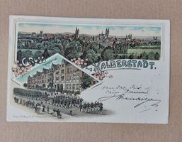 AK Gruss aus Halberstadt  Ansichtskarte