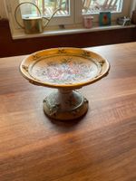 Deruta Fuss-Schale, handbemalt, Ø 18 cm