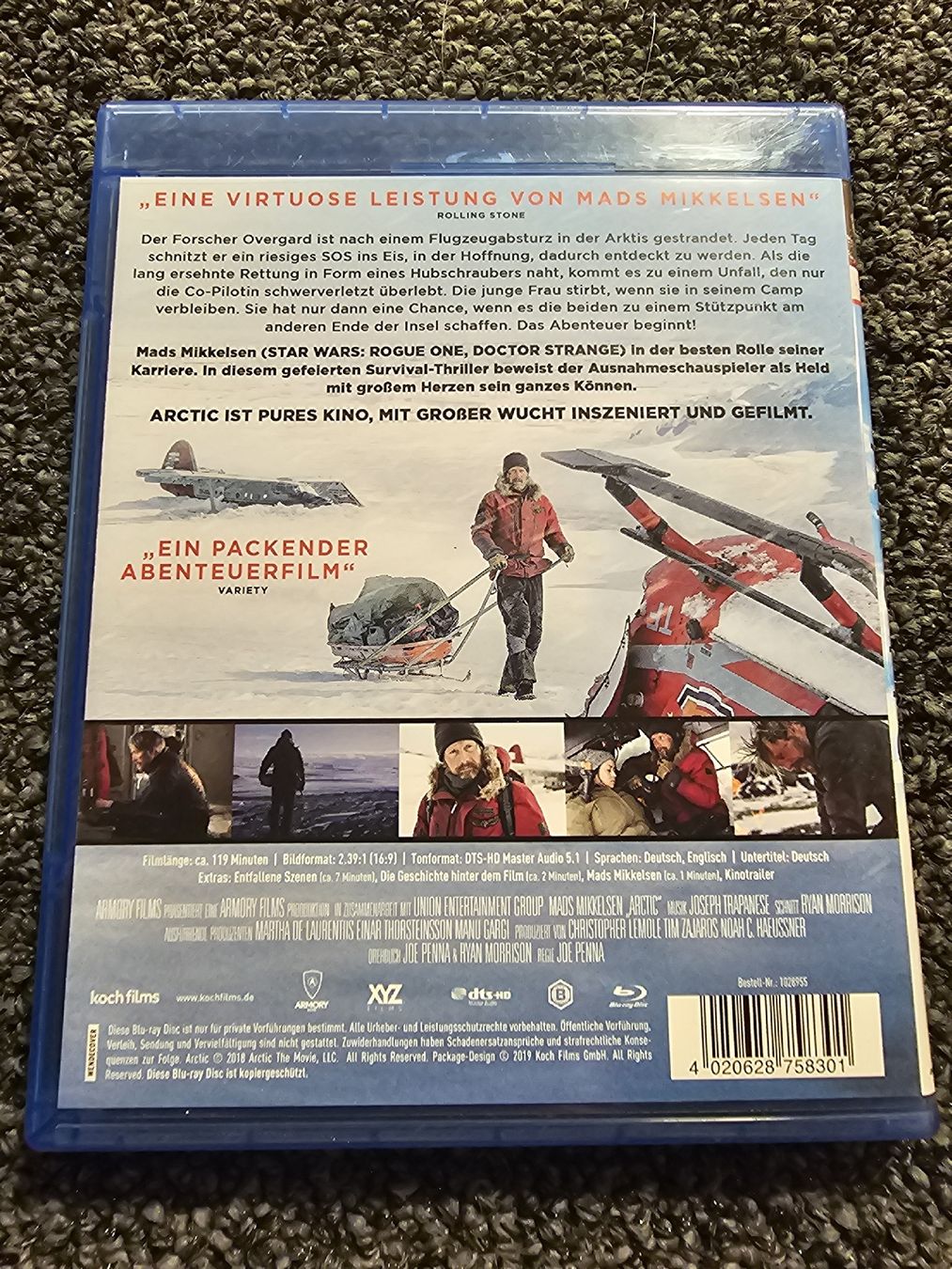 Tutti i DVDs: Blu-ray Arctic Mads Mikkelsen  – Usato da Ruswil venduto da jan_bxl5 1