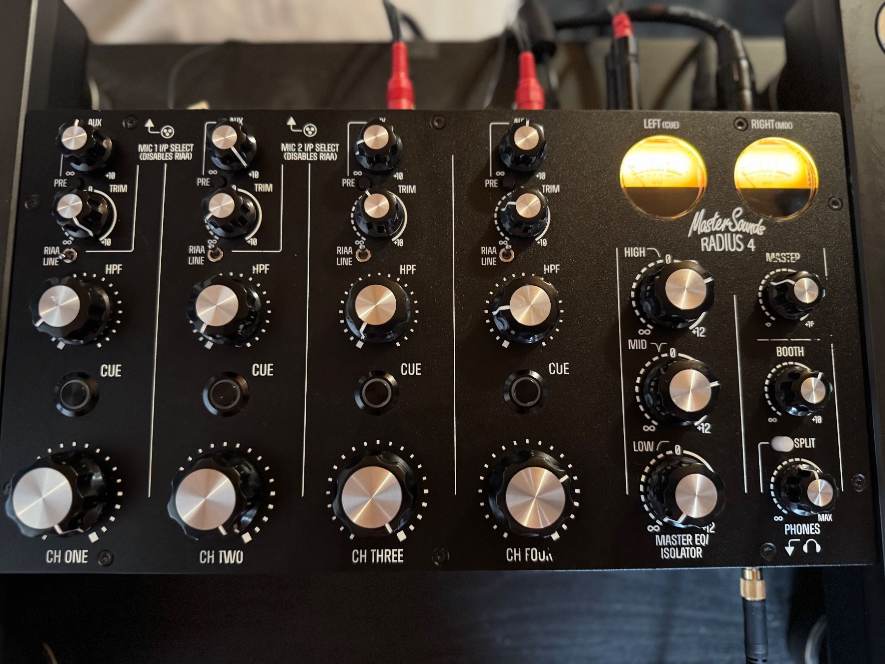 Console di mixaggio: Rotary Mixer Master Sounds Radius 4 2017 Black – Usato da Zürich venduto da Makesome01