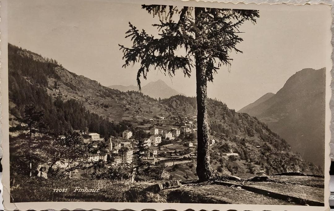 Cartoline postali: FINHAUT - 1959 – Usato da Delémont venduto da Domdom1