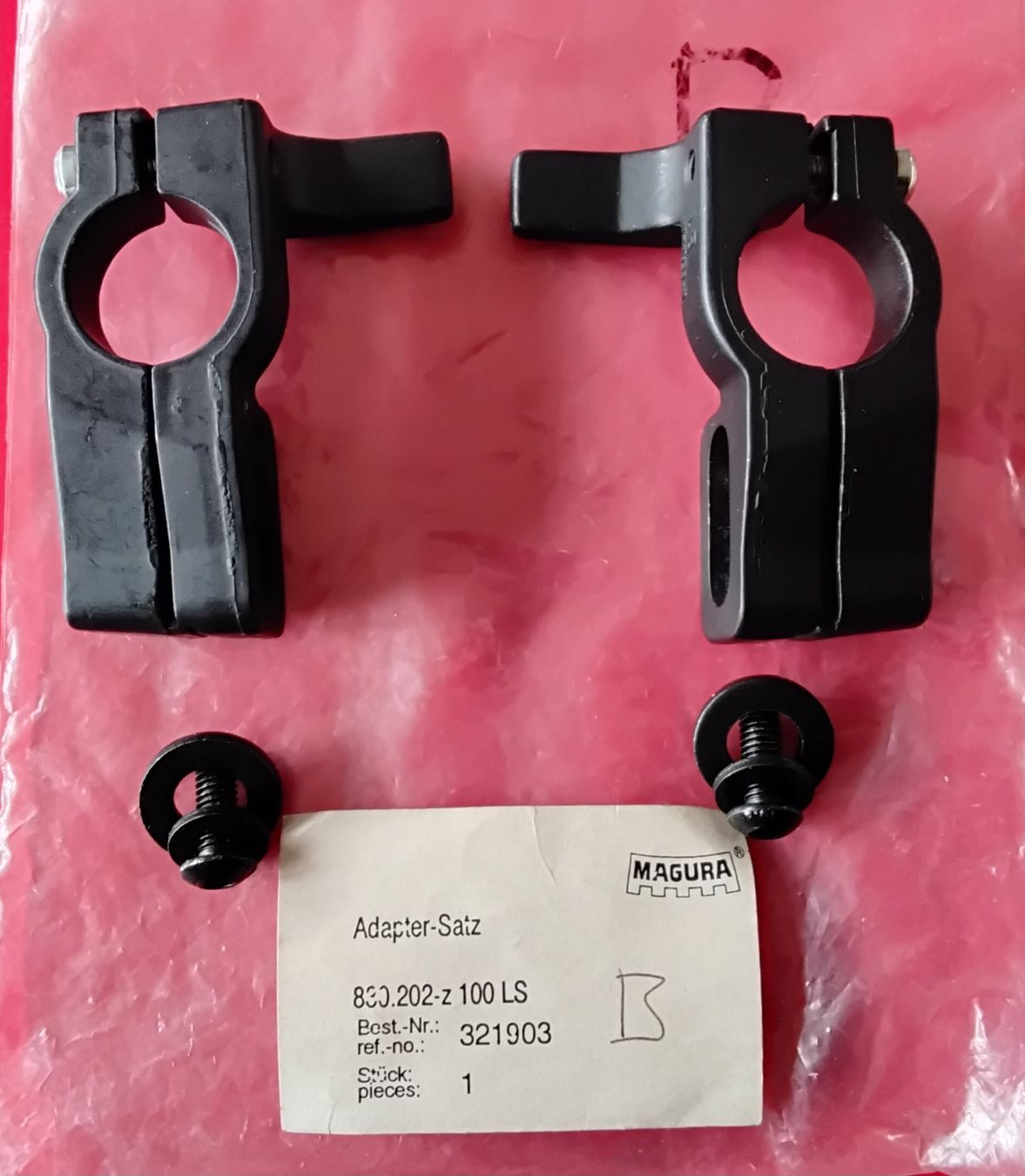 Magura Pezzi di ricambio: Magura Bremsadapter-Satz "B" – Usato da Lohn-Ammannsegg venduto da analogis