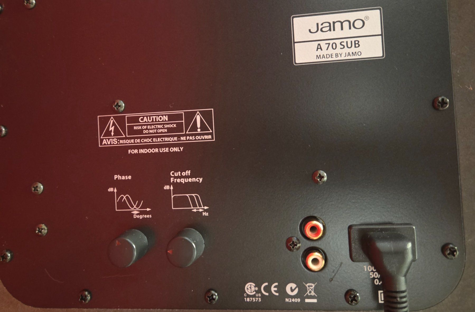 Jamo Casse acustiche: Jamo A 70 SUB Subwoofer – Usato da Auenstein venduto da Biland999 9