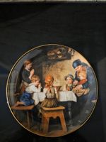 Lilien Porzellan "Das Tischgebet" Wandteller Rarität 🍽️