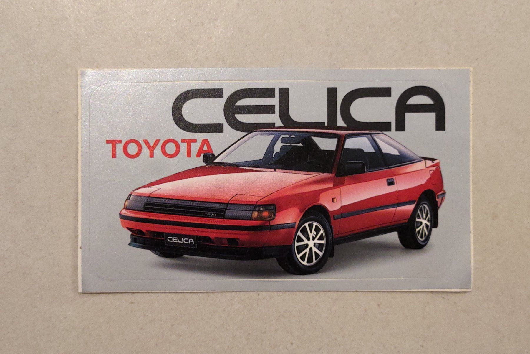 Sticker: Toyota Celica  Aufkleber – Nuovo (secondo la descrizione) da Wetzikon ZH venduto da Douglas-MD-11