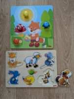 Haba & Goki Holzpuzzle Set für Kleinkinder, Top Zustand!