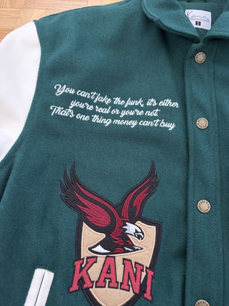 Karl Kani Giacche: Baseball Jacke von Kani – Nuovo (secondo la descrizione) da Fehraltorf venduto da van_dw58 1