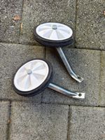 Stützräder Fahrrad weiss Metall