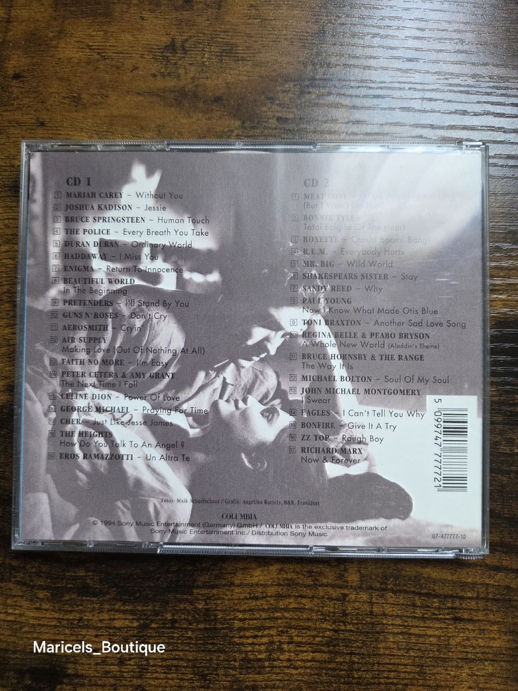 CD: Kuschelrock 8 2CD Compilation Used – Usato da Winterthur venduto da Maricels_Boutique 1