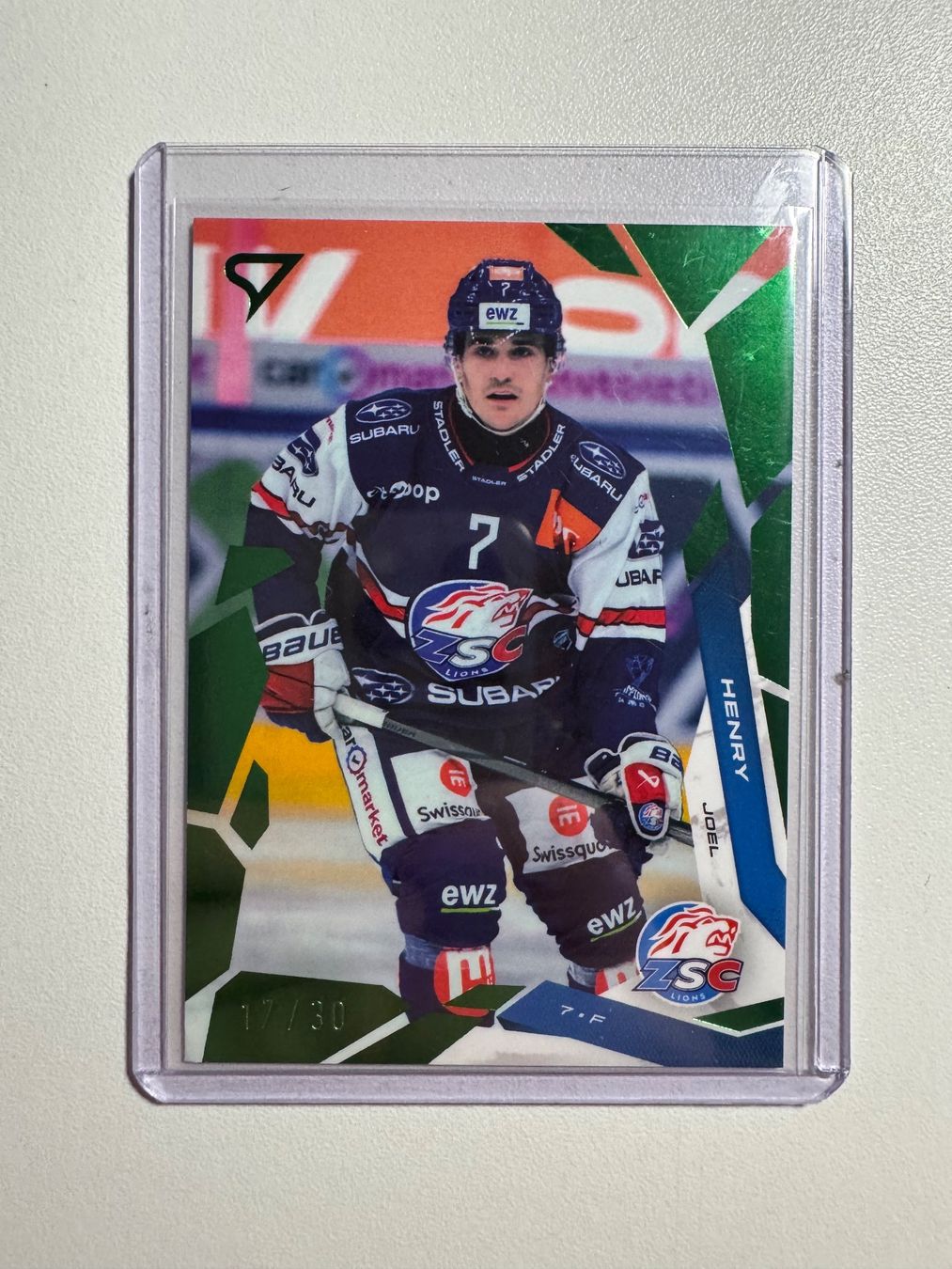 Sportzoo Sammelbilder & Trading cards: SportZoo Joel Henry /30 – Gebraucht aus Cham von mcbTCG