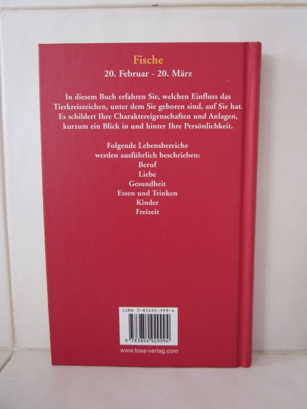 Libri: FISCHE Sternzeichen Buch Horoskop Heft Geschenk – Usato da Mauren TG venduto da jokau 1