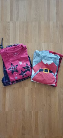 Pyjama Set Kinder Weihnachtsmotiv 