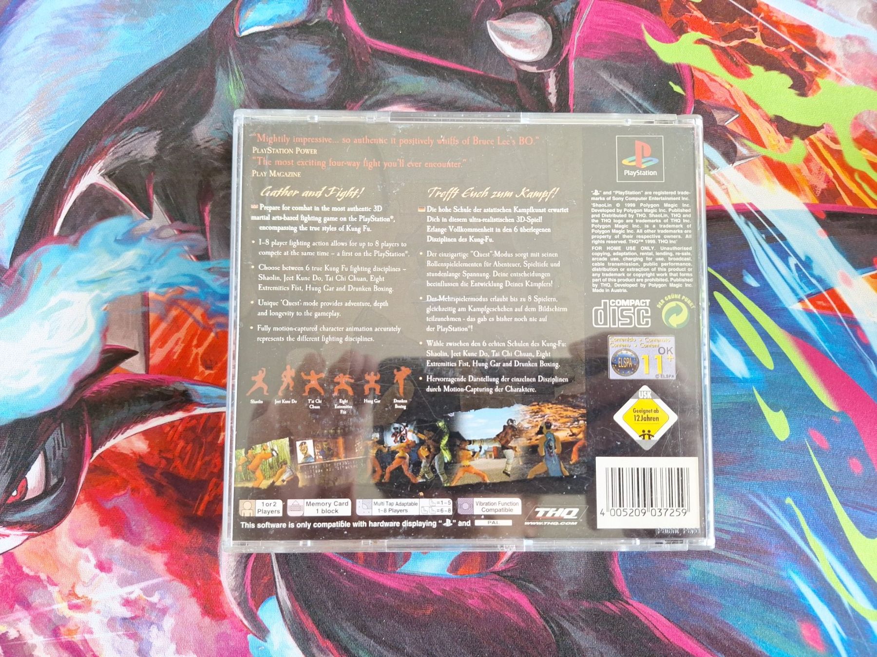 Sony Giochi: Shaolin - PS1 – Usato da Altstätten SG venduto da GGsGameshop 2