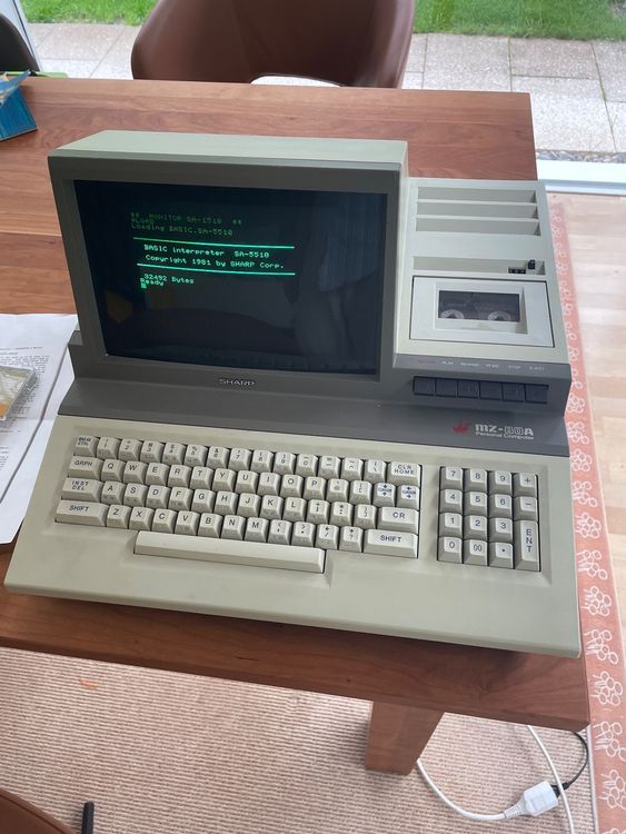 Rarität Sharp MZ80A voll funktionsfähig Kaufen auf Ricardo