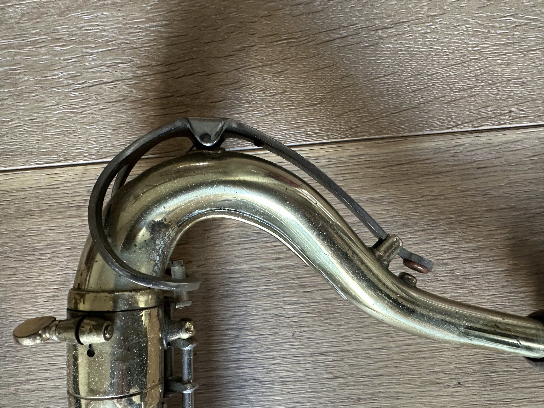 Strumenti musicali: Saxophon Tenor defekt – Difettoso da Stettlen venduto da Mikeoxo 4