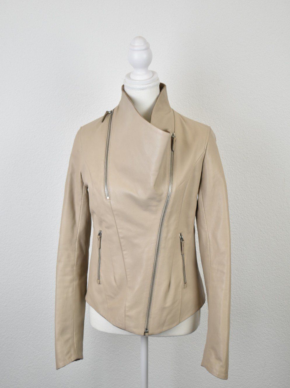 Giacche: Vespucci Lederjacke, Gr.36, beige, neuwertig – Nuovo (secondo la descrizione) da Nürensdorf venduto da 2ND_STORY 1